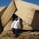 Carol Haines_Laying a new Floor on the Uros Islands