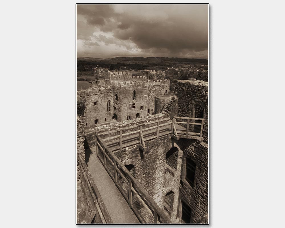 Ayshe Denton_Stormy Afternoon At Ludlow Castle