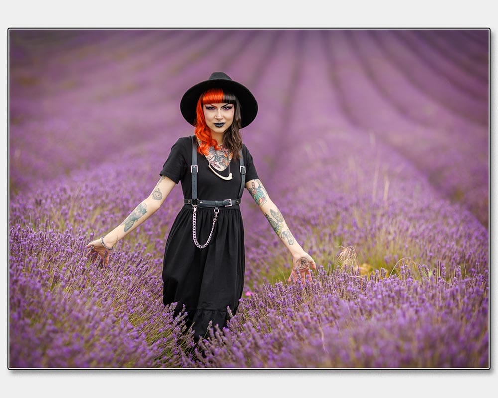Brian Worley_Alicia Amongst The Lavender