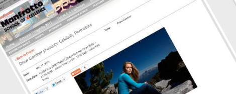 Free Manfrotto online webinar with Drew Gardner