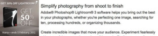 Adobe Photoshop Lightroom 3 – special offer