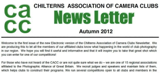 CACC Newsletter Autumn 2012