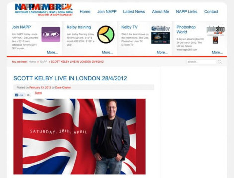 Scott Kelby, Shoot it, Light it, Retouch it – in UK