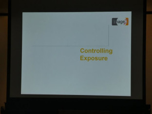 Controlling exposure, Tuesday 24th September 2019